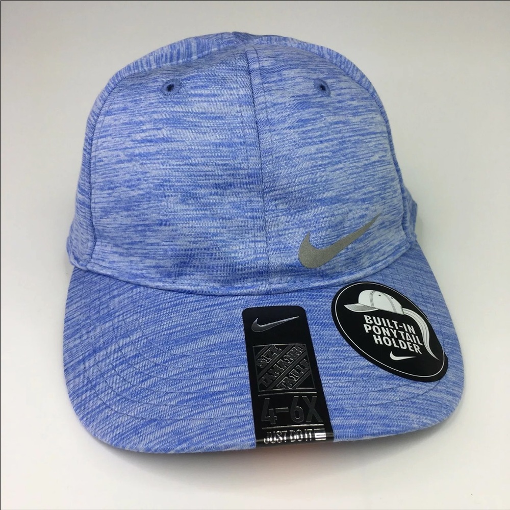 Girls Dri-Fit Ponytail Holder Stretch Cap